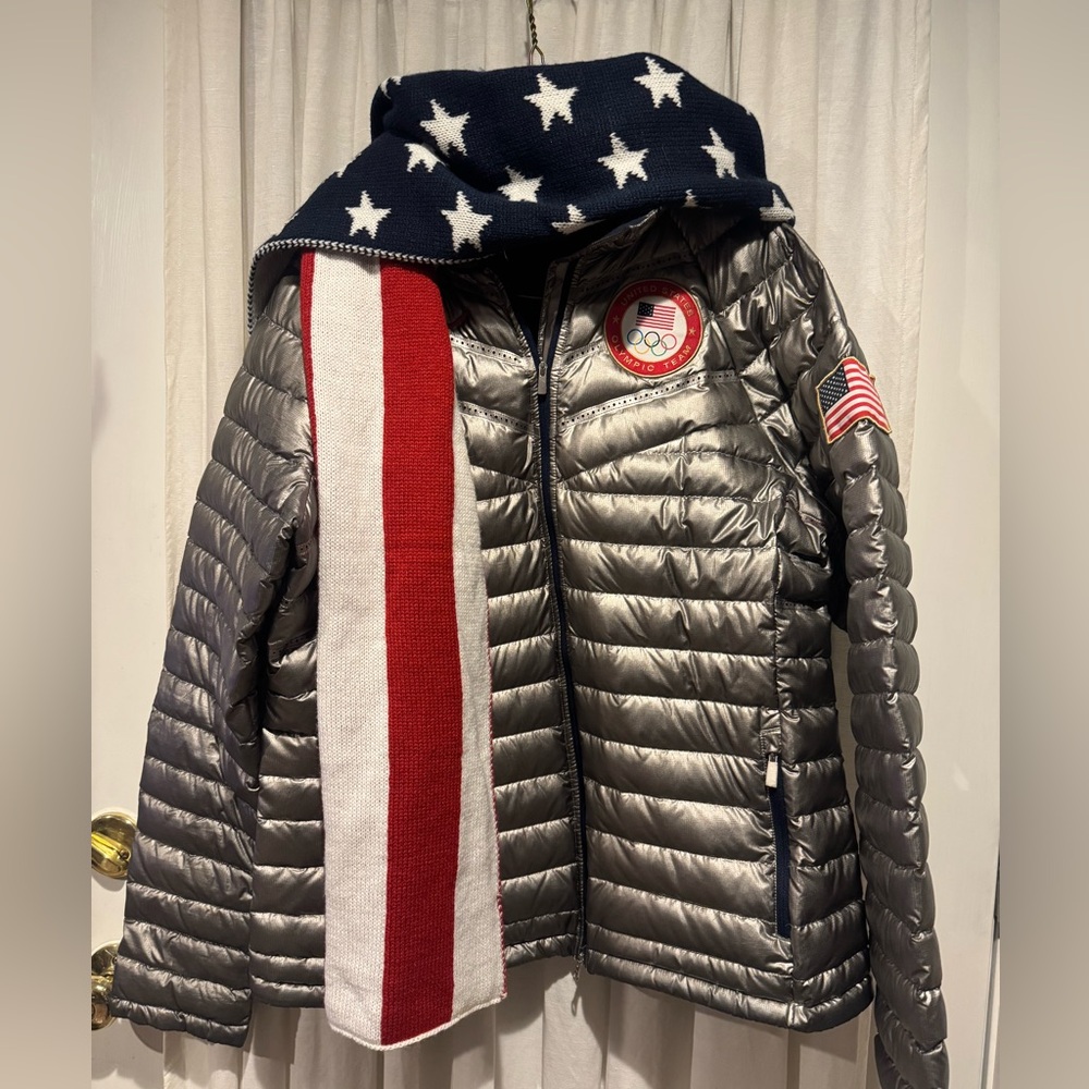 2014 Olympic USA Team jacket with NEW USA mittens - Picture 7 of 8